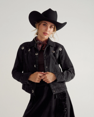 Women's Rodeo Concho Denim Jacket