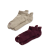 Cream-Burgundy